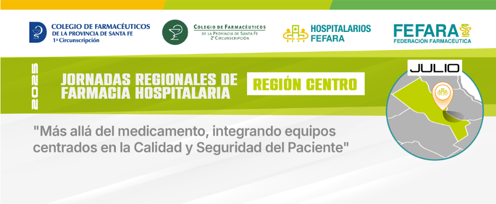 Jornadas Regionales de Farmacia Hospitalaria - Región Centro